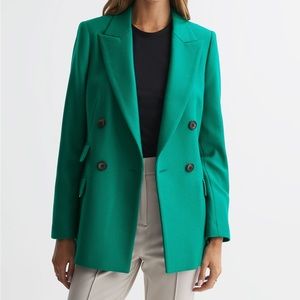 Green LOGAN
SINGLE BREASTED TWILL BLAZER